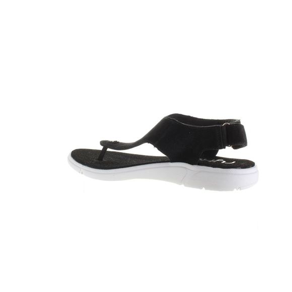 Ryka Womens Margo Black T-Strap Sandals Size 9 Medium (B, M) - Picture 3 of 4